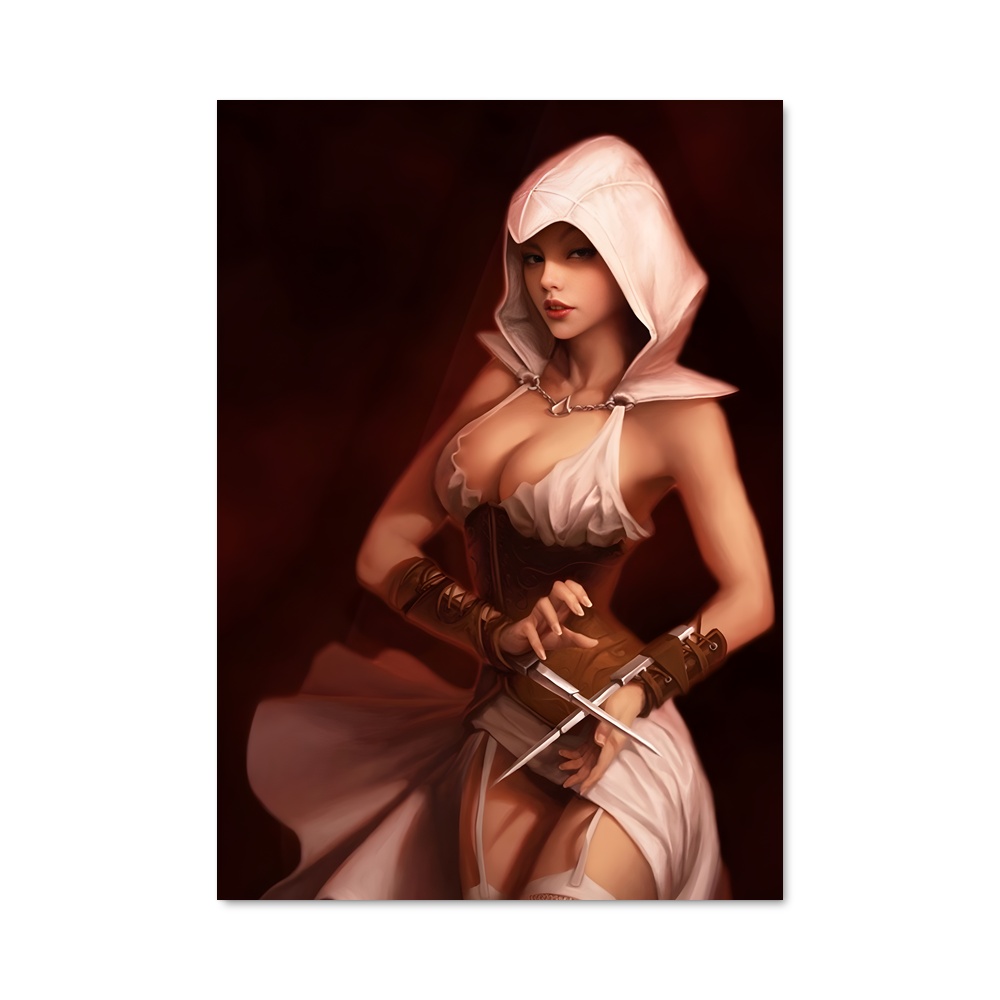 Poster L'Assassine Éthérée – affiche Assassin's Creed